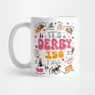 Vintage It's Derby 150 Yall 150th Horse Racing KY Derby Day Mug